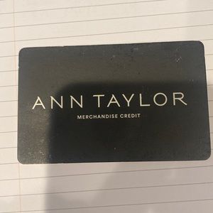 Ann Taylor Merchandise Credit Value $358.88